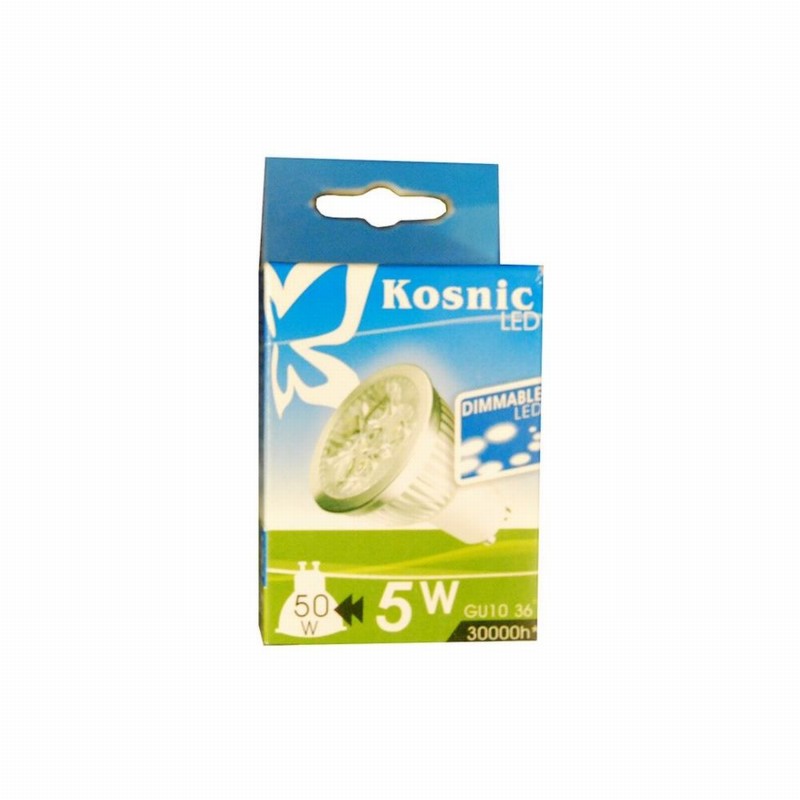 Lamp Low Energy LED GU10 5Watt Dimmable
