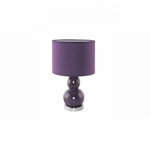 Table Lamp CHARDONNAY Ceramic Plum
