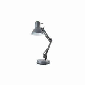 Desk Lamp Swing Poise Onyx Anthracite Grey SES