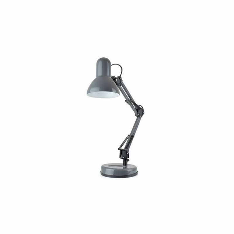 Desk Lamp Swing Poise Onyx Anthracite Grey SES