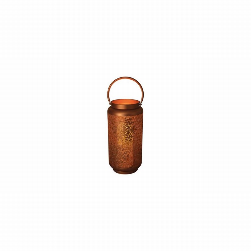 Christmas Lantern Gold with Snowflakes Req. 3xAAA