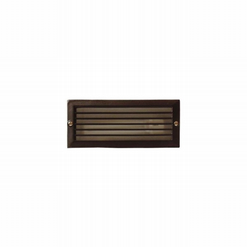 Light BRICK Black Grill Pattern 1x9Watt PL Lamp