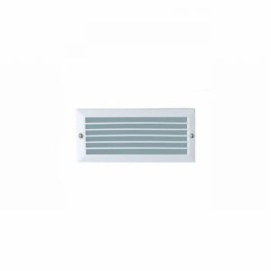 Light BRICK White Grill Pattern 1x9Watt PL Lamp