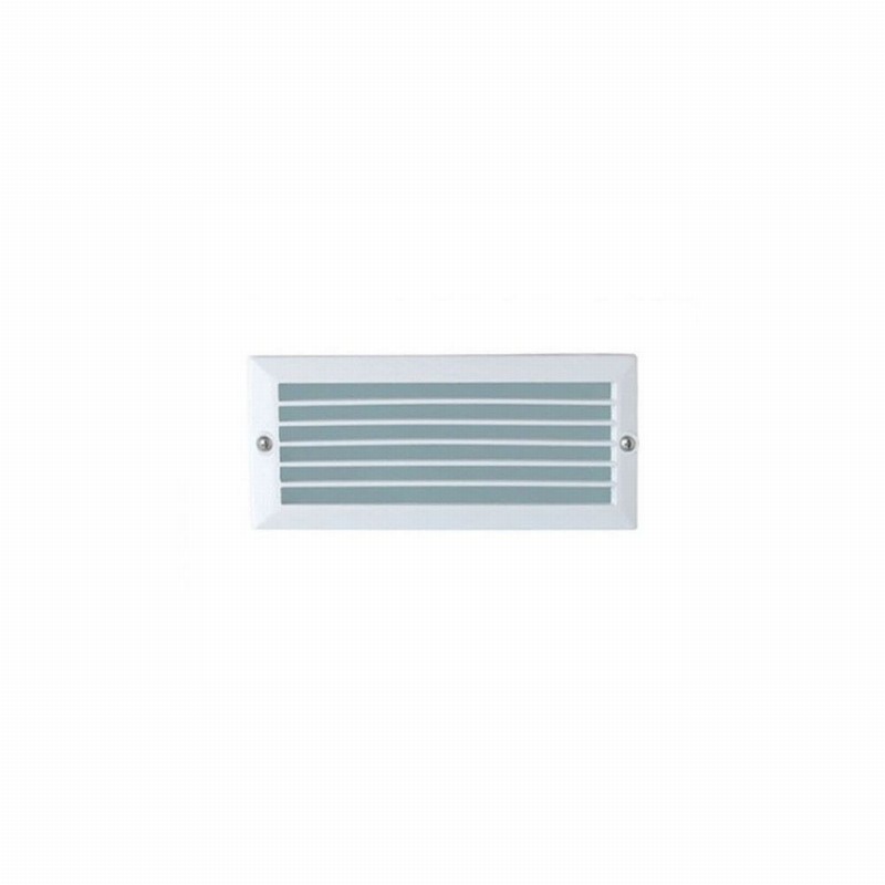 Light BRICK White Grill Pattern 1x9Watt PL Lamp
