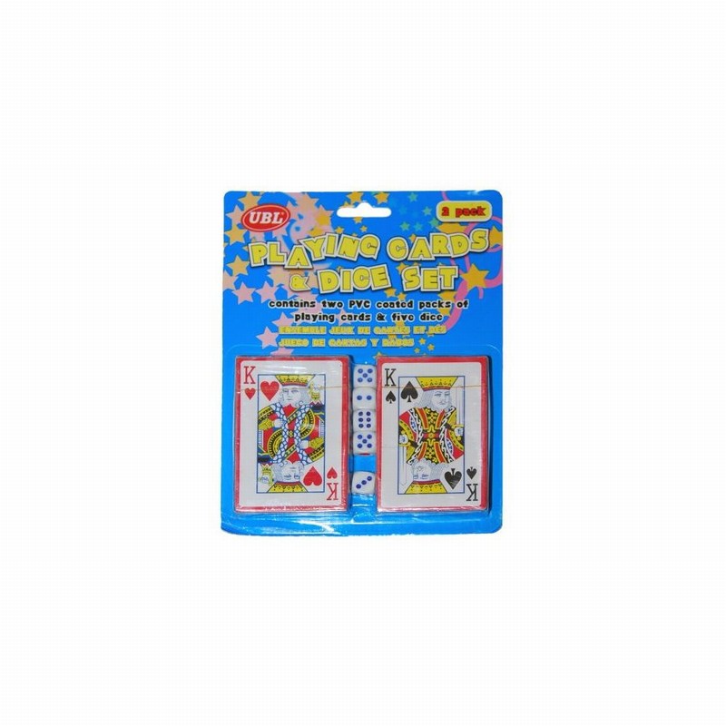 Playing Cards x2 & Dice x5