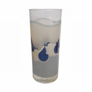 GLASS INSPIRATION Hi-Ball Tumbler Blue Ice Design