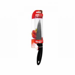 Knife Carving KITCHEN ESSENTIALS 28cm Black Handle
