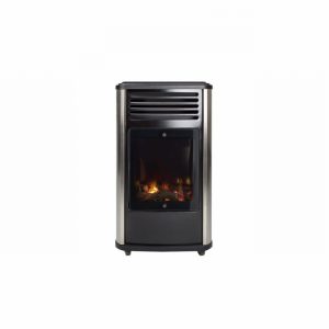 Gas Heater Flame Effect Manhattan C/W Regulator