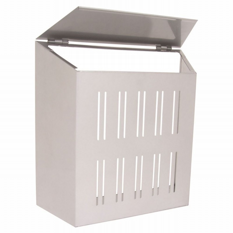 Post Letter Catcher Internal 345x300x100mm Silver