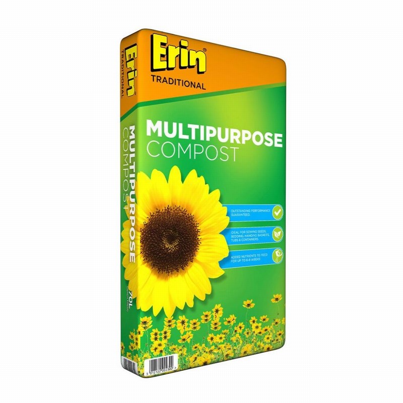 Compost ERIN 70Ltr. Multi Purpose Peat Reduced (51 PP)