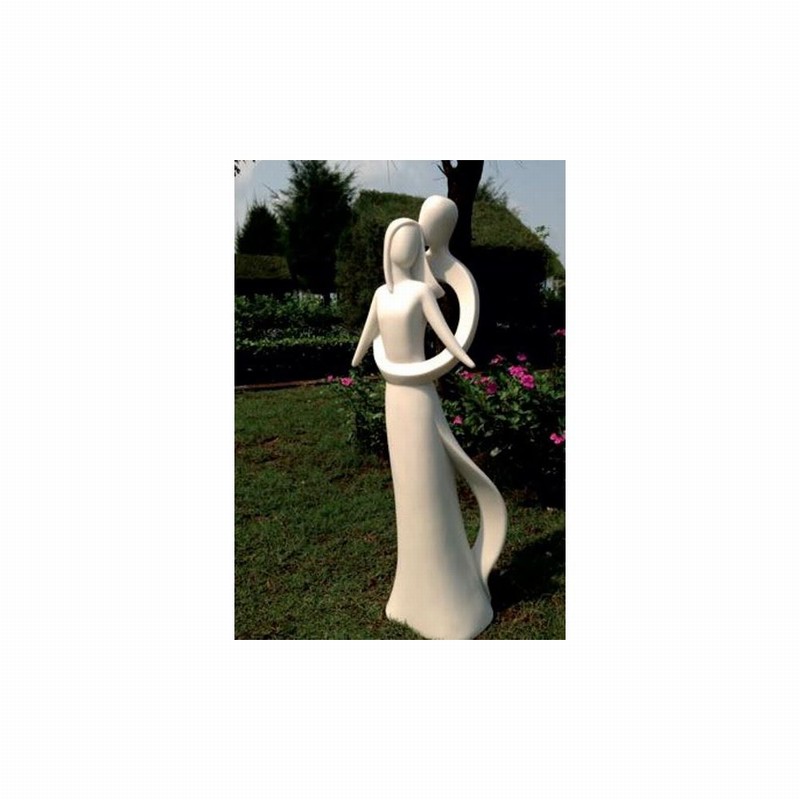 Garden Ornament INFINITE LOVE WHITE Colour 118cm