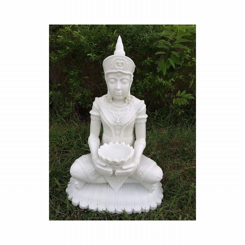 Garden Ornament CHAM PRINCESS WHITE Colour 56cm