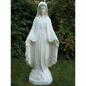 Garden Ornament MARY WHITE Colour 118cm