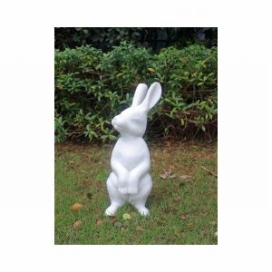 Garden Ornament OLIVER THE RABBIT WHITE Colour 40cm