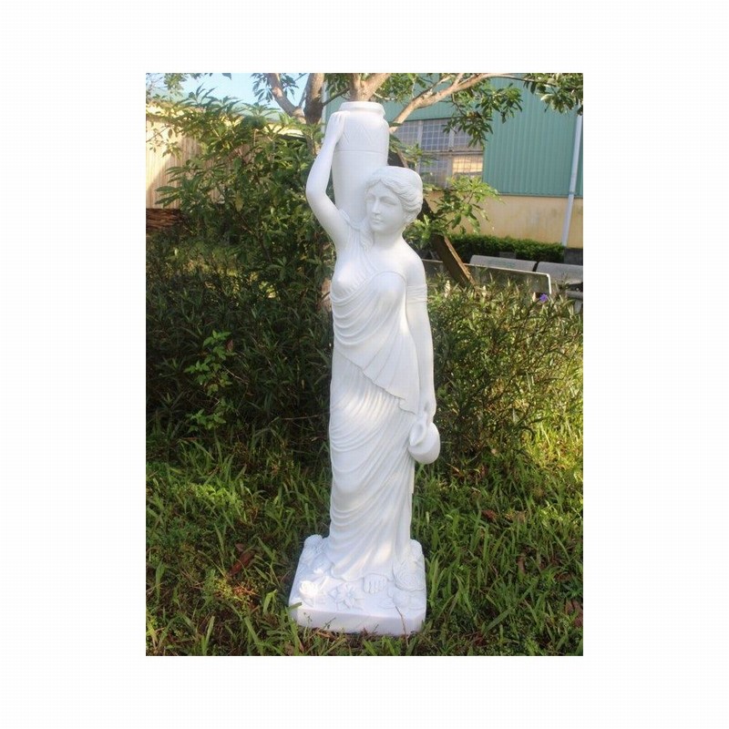 Garden Ornament PHOEBE LARGE WHITE Colour 155cm