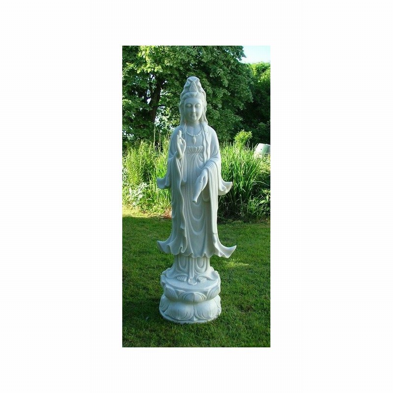Garden Ornament BODHISATTVA WHITE Colour 120cm