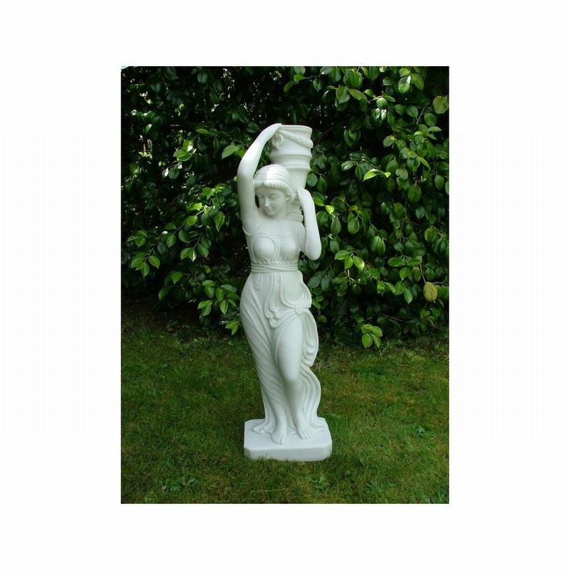 Garden Ornament PHOEBE WHITE Colour 85cm