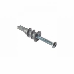 Plasterboard Plug Metal C/W Screw