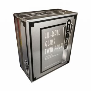 Glass MIXOLOGY Hi-Ball Tumbler x2