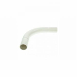 Conduit Bend 20mm Round White
