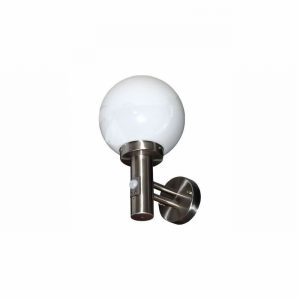 Lantern GLOBE SS c./w. 120Deg. PIR