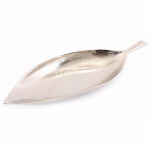 Dish Oval Silver Aluminium 51cm