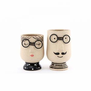 Planter Novelty Man 8x12cm