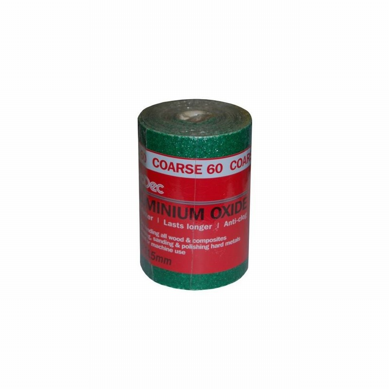 Sandpaper Roll 5Mtr.x115mm 60 GR. Al. Oxide