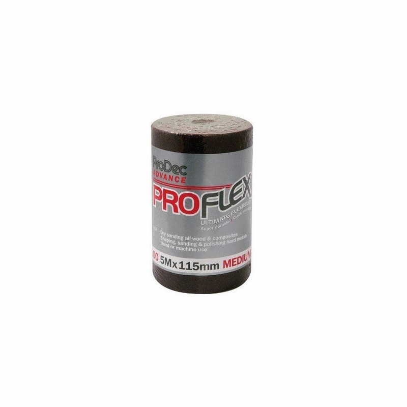 Sandpaper Roll10Mtr.x115mm 240GR. Al. Oxide Cotton Back