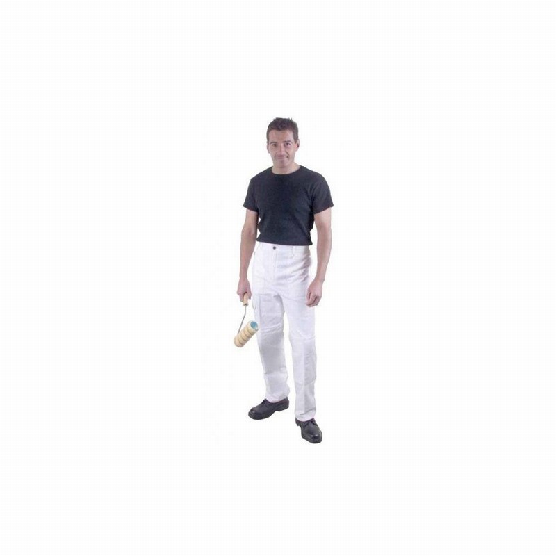 Trousers Decorators 28" Waist White