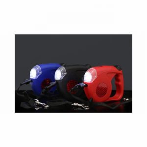Dog Lead 5Mtr. Auto Retract & LED Light