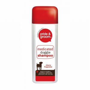 Dog Shampoo PRIDE & GROOM Medicated 400ml Bottle