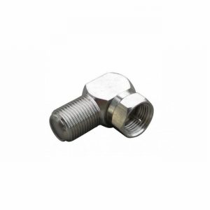 Adaptor Satellite Male to Female Right Angle