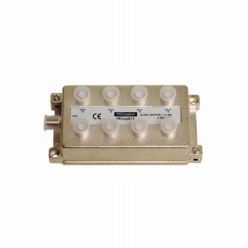 Satellite Splitter 1-8 Metal