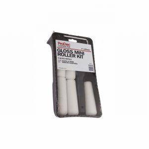 Paint Roller Mini & 5 Gloss Refills