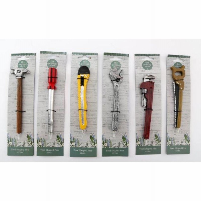 Pen Workshop Hammer Design 17cm Potting Shed