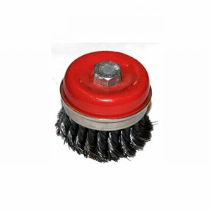 Wire Brush For A.Grinder M14 100mm Con. Twist Knot