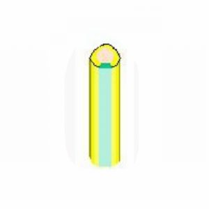 Sleeving Green/Yellow Earth 2mm Per Mtr.