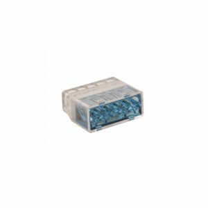 Wire Connector Push In 24Amp 5Port Blue x1
