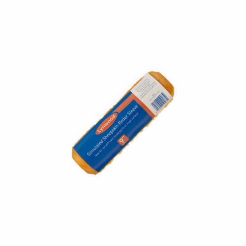 Paint Roller Sleeve 9x1.5" Sim. Sheep Skin Long Pile D
