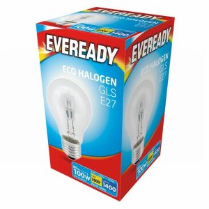 Lamp Eco Halogen GLS 77>100Watt ES