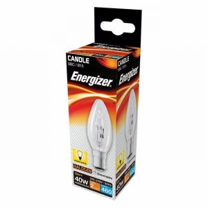 Lamp Eco Halogen Candle 33>40Watt SBC