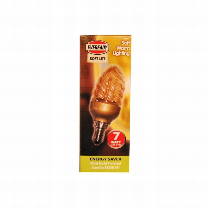 Lamp Low Energy 7w SES Dec.Candle G.T.