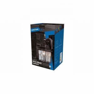Lantern 4 Sided Down Lead Effect Aluminium