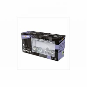 Spot Light Fitting 2Arm Bar GU10 Br. Chrome