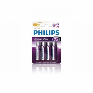 Battery PHILIPS Lithium AA x4