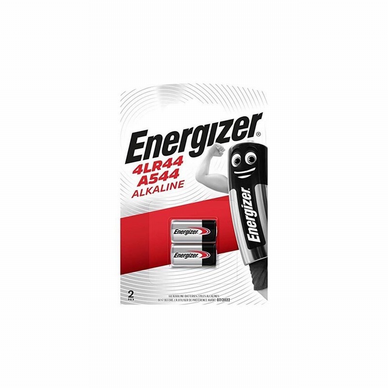 Battery Silver Oxide 4LR44 A544 6.2Volt x2