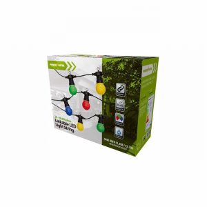 Outdoor Light Kit 20 Coloured LED Linkable