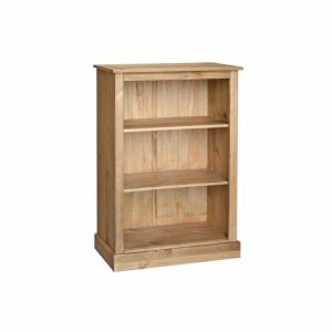 Bookcase Low SANTA FE Waxed Pine