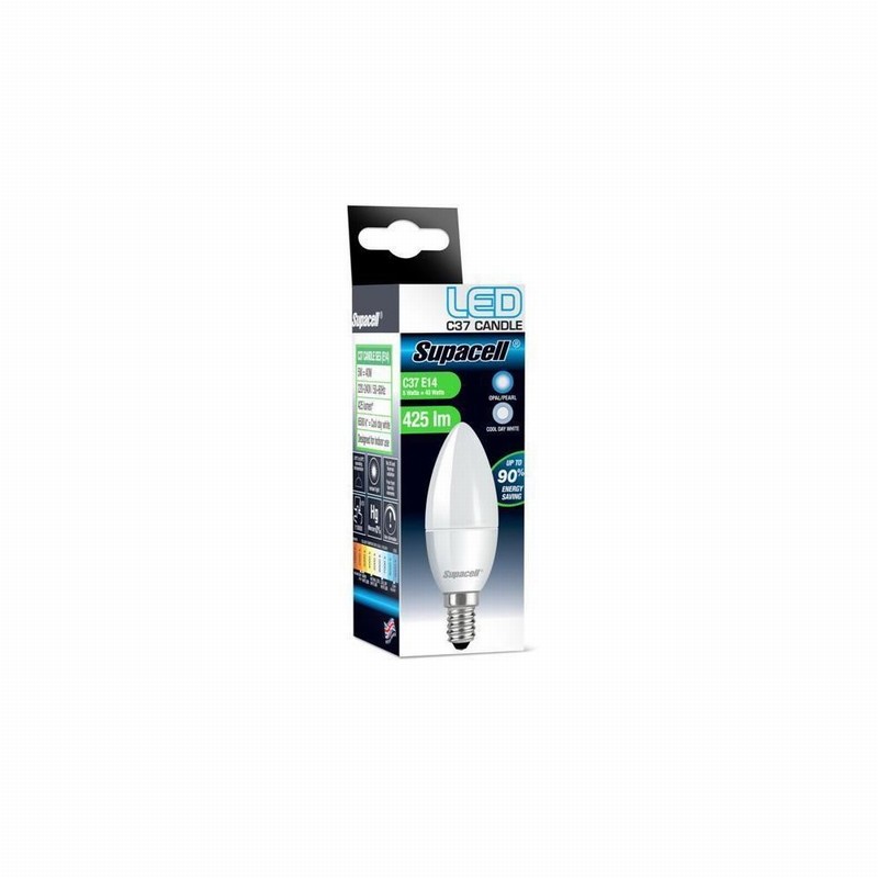 Lamp Low Energy LED Candle Opal 5>40Watt SES 2700K WW